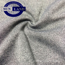 melange CD polyester interlock jersey fabric for sports trousers